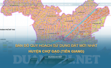 Tải về bản đồ quy hoạch sử dụng đất huyện Chợ Gạo (Tiền Giang)