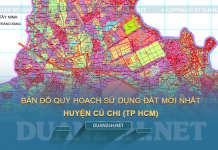 Tải về bản đồ quy hoạch sử dụng đất huyện Củ Chi (TP HCM)