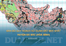 Tải về bản đồ quy hoạch sử dụng đất huyện Đà Bắc (TP Hòa Bình)