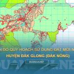 Tải về bản đồ quy hoạch huyện Đắk Glong (Đắk Nông)