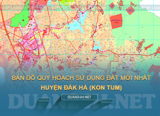 Tải về bản đồ quy hoạch sử dụng đất huyện Đắk Hà (Kon Tum)