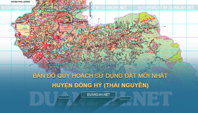 Tải về bản đồ quy hoạch sử dụng đất huyện Đồng Hỷ (Thái Nguyên)