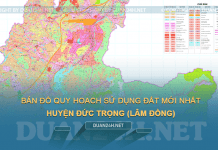 Tải về bản đồ quy hoạch sử dụng đất huyện Đức Trọng (Lâm Đồng)