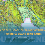 Tải về bản đồ quy hoạch sử dụng đất huyện Hà Quảng (Cao Bằng)