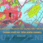 Tải về bản đồ quy hoạch Thành phố Hà Tiên (Kiên Giang)
