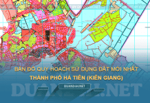 Tải về bản đồ quy hoạch Thành phố Hà Tiên (Kiên Giang)