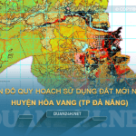 Tải về bản đồ quy hoạch sử dụng đất huyện Hòa Vang (TP Đà Nẵng)