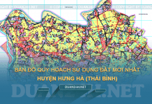 Tải về bản đồ quy hoạch sử dụng đất huyện Hưng Hà (Thái Bình)