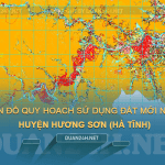 Tải về bản đồ quy hoạch sử dụng đất huyện Hương Sơn (Hà Tĩnh)