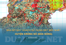 Tải về bản đồ quy hoạch sử dụng đất huyện Krông Nô (Đắk Nông)