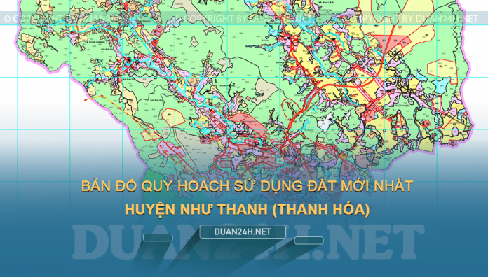 Tải về bản đồ quy hoạch huyện Như Thanh (Thanh Hóa)