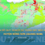 Tải về bản đồ quy hoạch sử dụng đất huyện Nông Sơn (Quảng Nam)