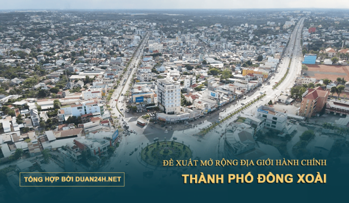TP Đồng Xoài muốn lấy một phần diện tích huyện Đồng Phú để mở rộng địa giới hành chính