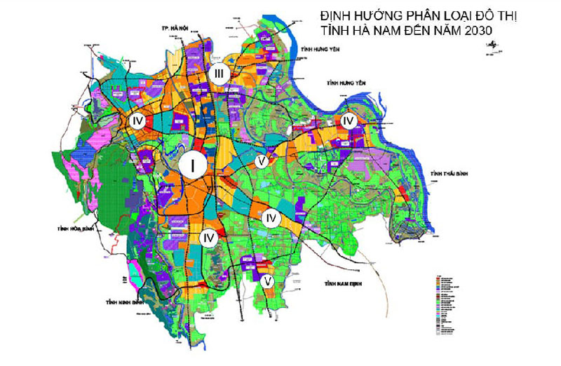 Quy hoạch phát triển đô thị tỉnh Hà Nam đến năm 2030
