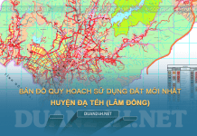 Tải về bản đồ quy hoạch sử dụng đất huyện Đạ Tẻh (Lâm Đồng)