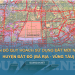Tải về bản đồ quy hoạch sử dụng đất huyện Đất Đỏ (Bà Rịa - Vũng Tàu)