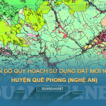 Tải về bản đồ quy hoạch sử dụng đất huyện Quế Phong (Nghệ An)
