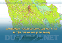 Tải về bản đồ quy hoạch sử dụng đất huyện Quảng Hòa (Cao Bằng)