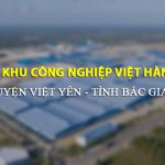 Thông tin Khu công nghiệp Việt Hàn (Bắc Giang)