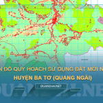 Tải về bản đồ quy hoạch sử dụng đất huyện Ba Tơ (Quảng Ngãi)