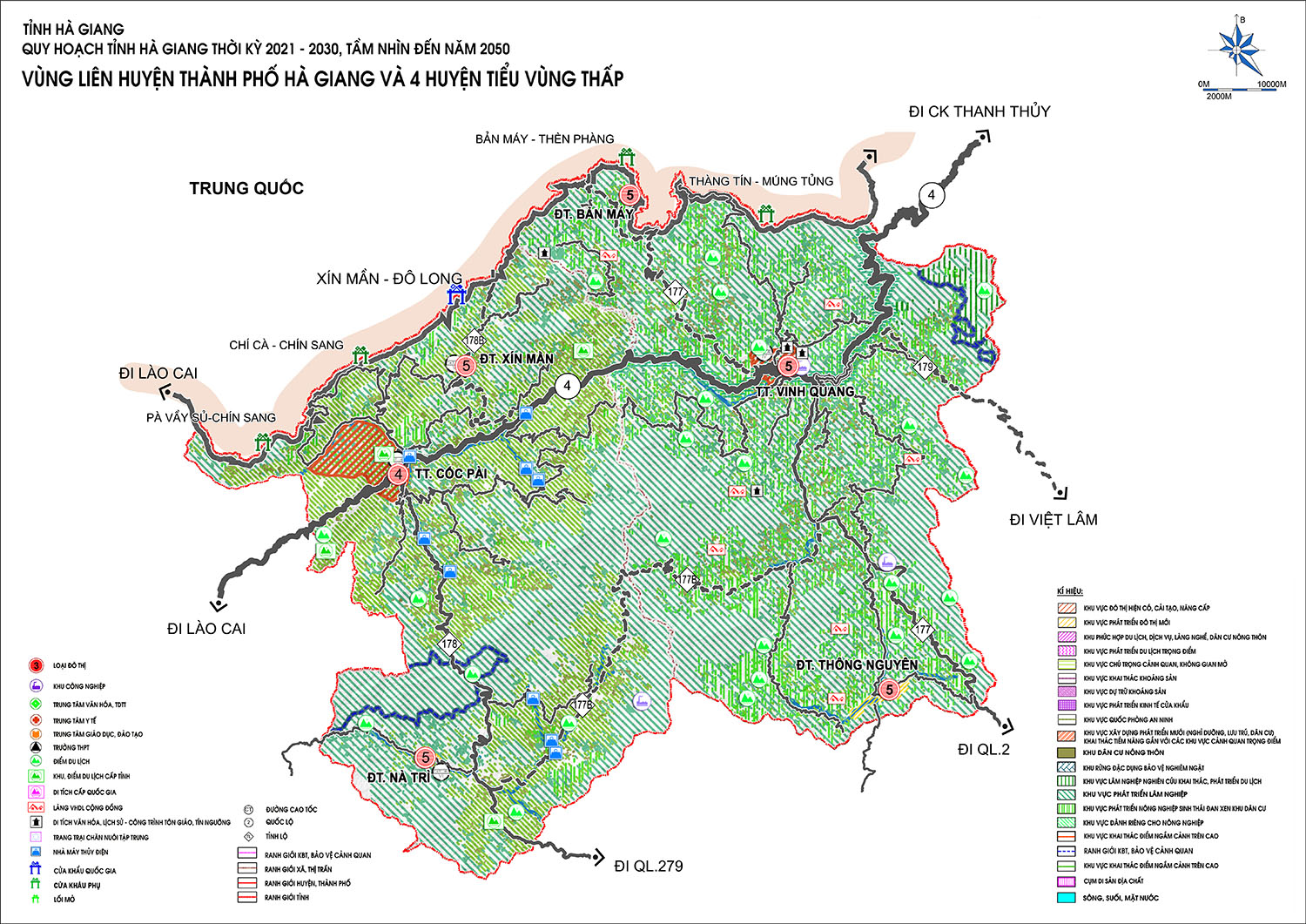 Quy hoạch vùng liên huyện Cao nguyên đá Đồng Văn (tiểu vùng cao núi đá phía Bắc) tỉnh Hà Giang
