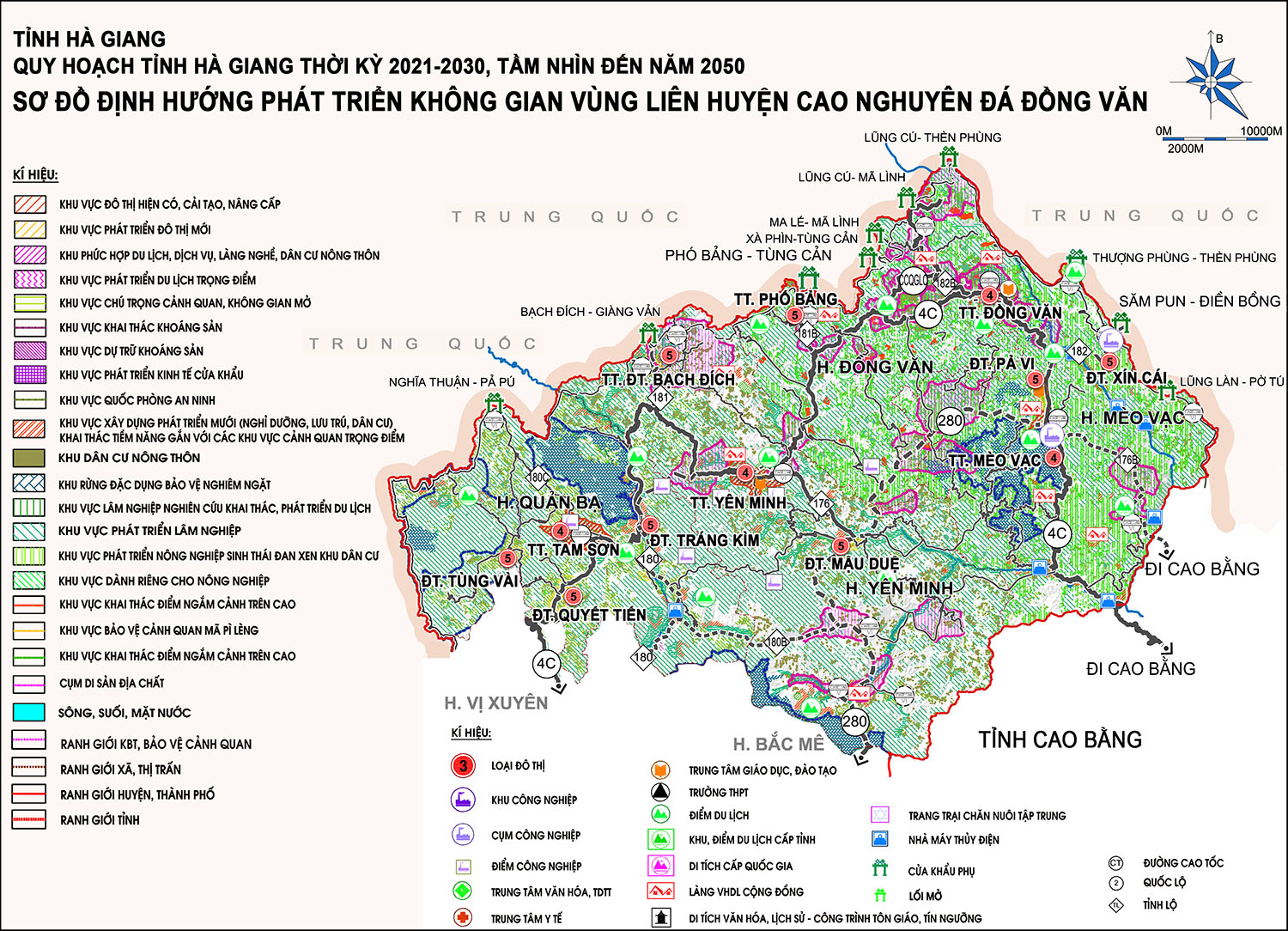Quy hoạch vùng liên huyện Cao nguyên đá Đồng Văn (tiểu vùng cao núi đá phía Bắc) tỉnh Hà Giang
