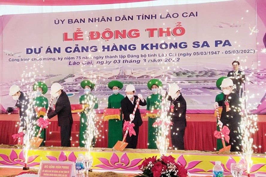 Lễ khởi công sân bay Sa Pa, tỉnh Lào Cai