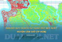 Tải về bản đồ quy hoạch sử dụng đất huyện Cần Giờ (TP HCM)