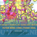 Tải về bản đồ quy hoạch sử dụng đât huyện Nông Cống (Thanh Hóa)