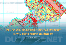Tải về bản đồ quy hoạch sử dụng đất huyện Triệu Phong (Quảng Trị)