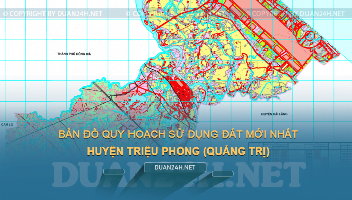 Tải về bản đồ quy hoạch sử dụng đất huyện Triệu Phong (Quảng Trị)