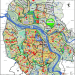 Sơ đồ phạm vi ranh giới 38 quy hoạch phân khu tại khu vực đô thị trung tâm TP Hà Nội