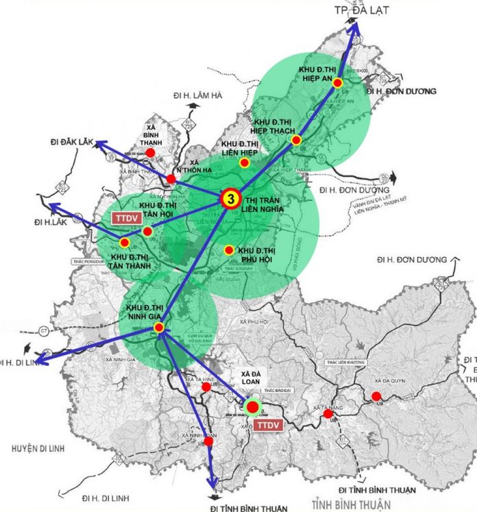 Quy hoạch đô thị huyện Đức Trọng (Lâm Đồng) đến năm 2040