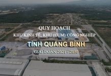 Định hướng quy hoạch khu kinh tế, khu (cụm) công nghiệp tỉnh Quảng Bình đến năm 2030