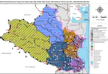 Bản đồ quy hoạch vùng liên huyện tỉnh Nghệ An giai đoạn 2021 - 2030, tầm nhìn đến năm 2050