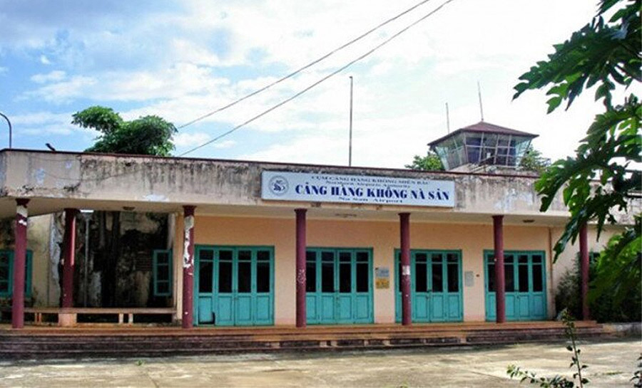 HIện trạng sân bay Nà Sản, huyện Mai Sơn, tỉnh Sơn La