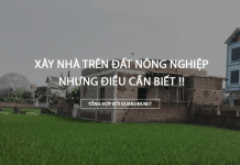 Những quy định và rủi ro khi xây nhà trên đất nông nghiệp