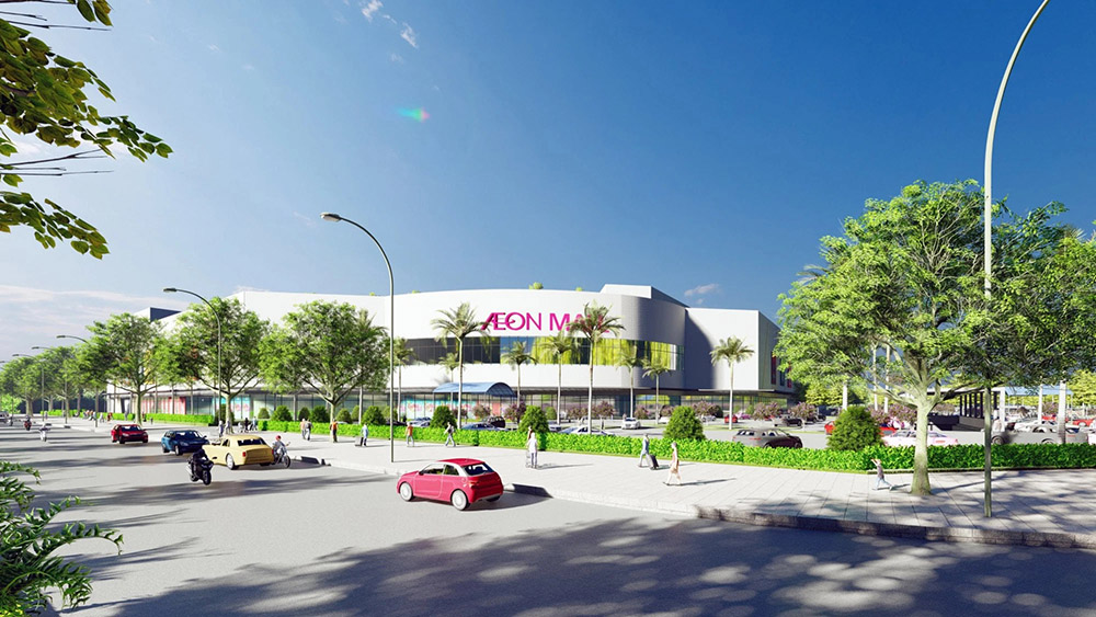 Phối cảnh siêu thị Aeon Mall Thừa Thiên Huế (1)