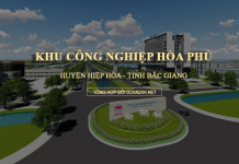 Thông tin Khu công nghiệp Hòa Phú tỉnh Bắc Giang