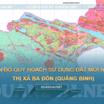 Tải về bản đồ quy hoạch sử dụng đất thị xã Ba Đồn (Quảng Bình)