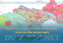 Tải về bản đồ quy hoạch sử dụng đất thị xã Ba Đồn (Quảng Bình)