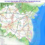 Bản đồ quy hoạch phát triển giao thông tỉnh Thái Bình đến năm 2030, tầm nhìn năm 2050