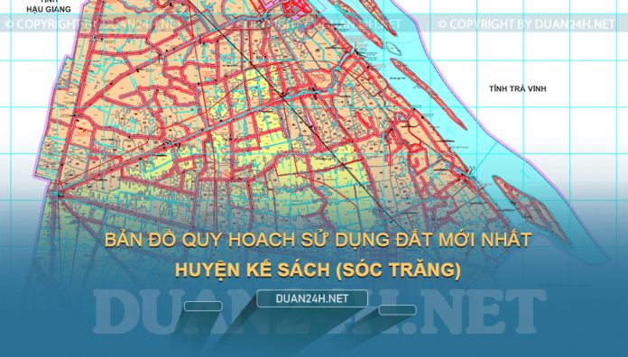 Tải về bản đồ quy hoạch sử dụng đất huyện Kế Sách (Sóc Trăng)