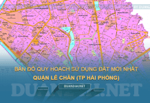 Tải về bản đồ quy hoạch sử dụng đất quận Lê Chân (TP Hải Phòng)
