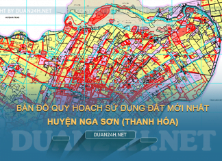 Tải về bản đồ quy hoạch sử dụng đất huyện Nga Sơn (Thanh Hóa)