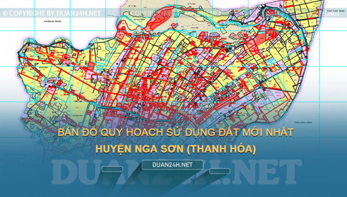 Tải về bản đồ quy hoạch sử dụng đất huyện Nga Sơn (Thanh Hóa)