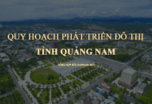 Phương án quy hoạch phát triển đô thị tỉnh Quảng Nam đến năm 2030