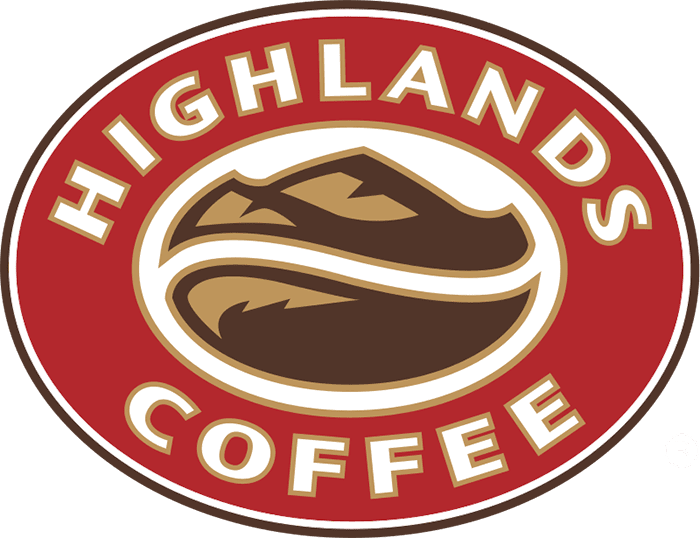 Logo nhận diện thương hiệu Highlands Coffee