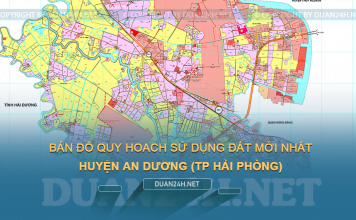 Tải về bản đồ quy hoạch sử dụng đất huyện An Dương (Hải Phòng)