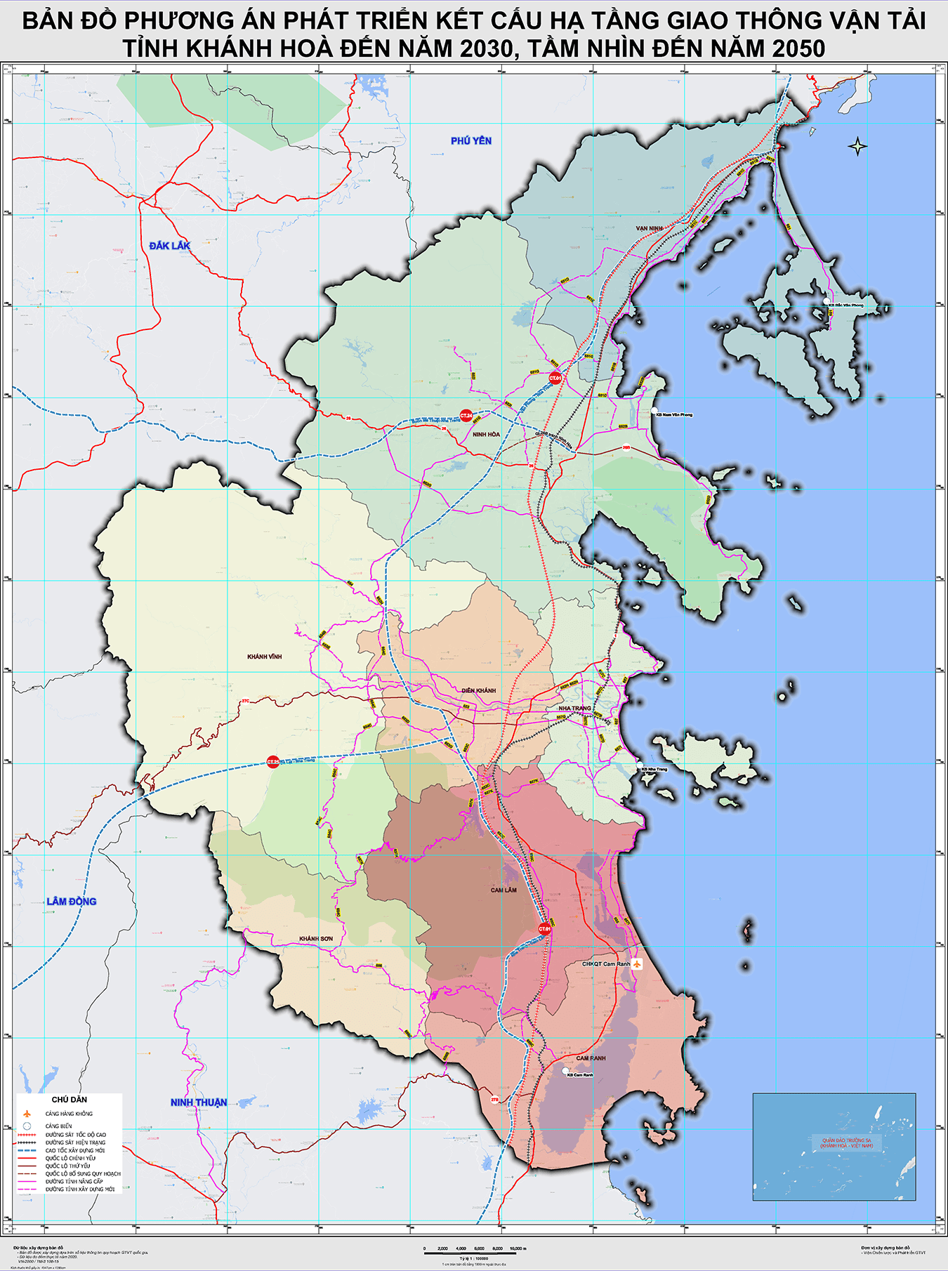 Thông tin quy hoạch giao thông tỉnh Khánh Hòa đến năm 2030